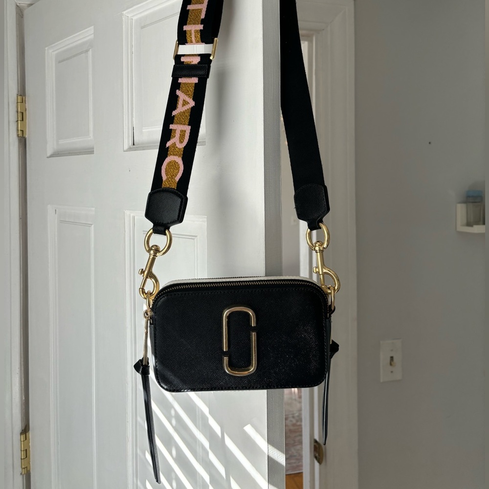 Marc Jacobs snapshot bag black